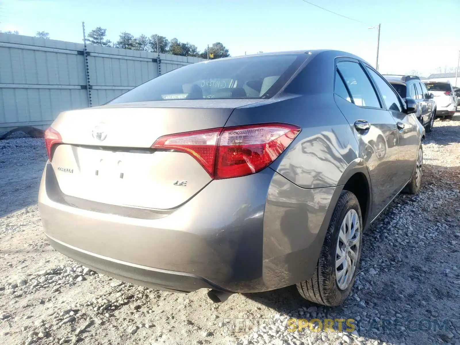 4 Photograph of a damaged car 5YFBURHE7KP874520 TOYOTA COROLLA 2019