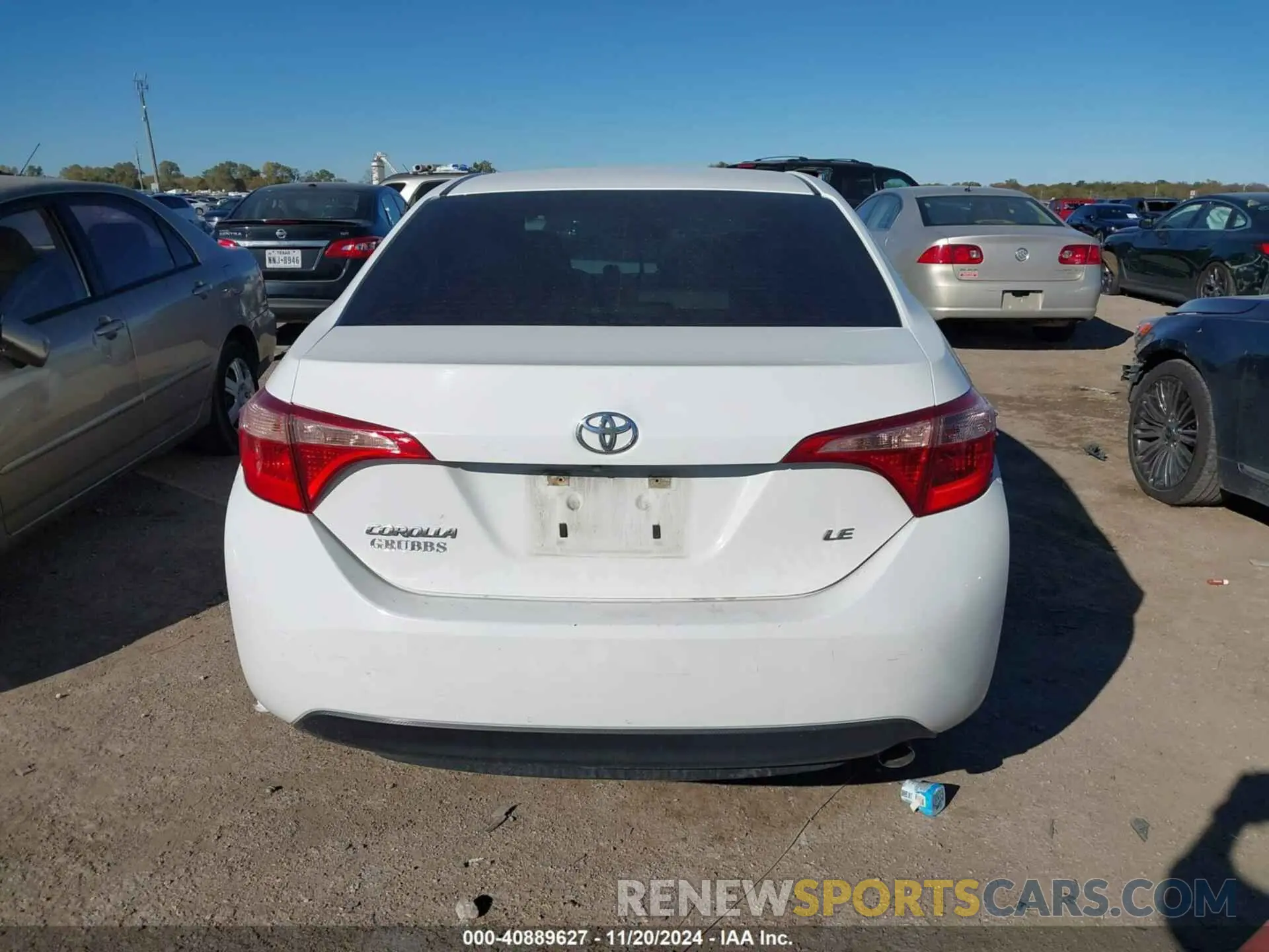 16 Photograph of a damaged car 5YFBURHE7KP875277 TOYOTA COROLLA 2019