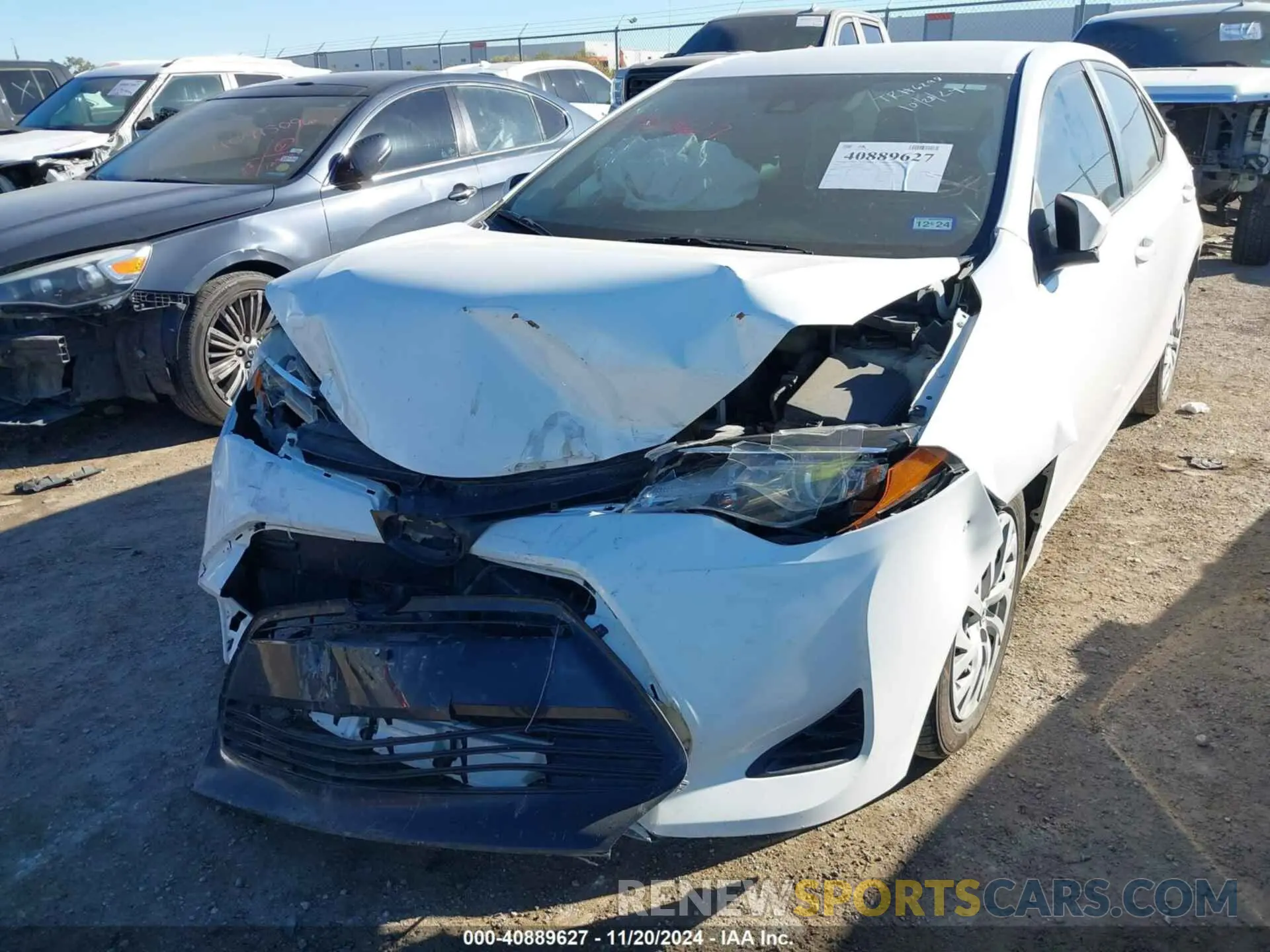 6 Photograph of a damaged car 5YFBURHE7KP875277 TOYOTA COROLLA 2019