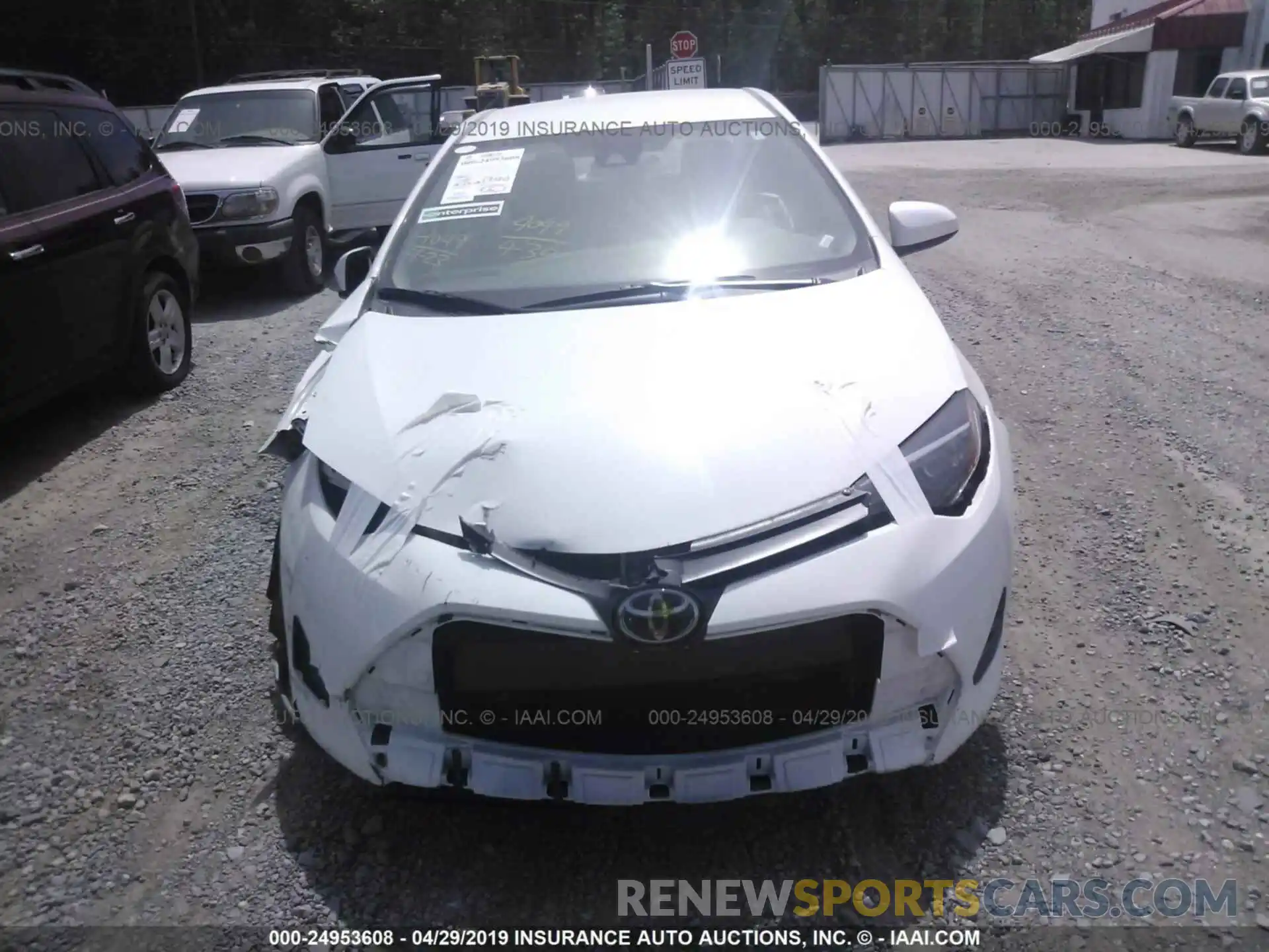 6 Photograph of a damaged car 5YFBURHE7KP875313 TOYOTA COROLLA 2019