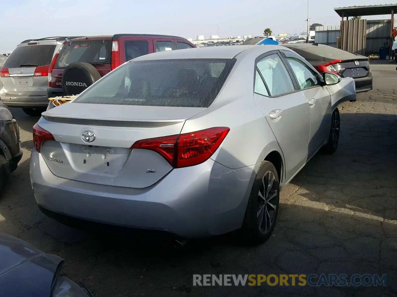 4 Photograph of a damaged car 5YFBURHE7KP875411 TOYOTA COROLLA 2019