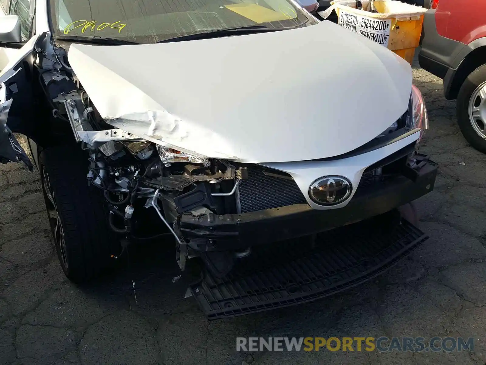 9 Photograph of a damaged car 5YFBURHE7KP875411 TOYOTA COROLLA 2019