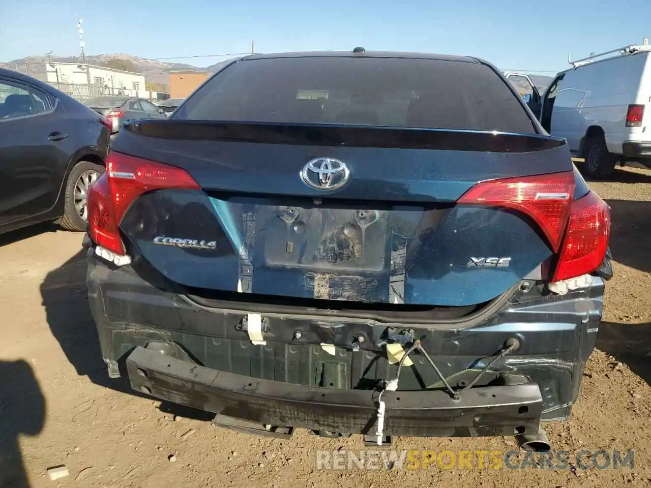 6 Photograph of a damaged car 5YFBURHE7KP875585 TOYOTA COROLLA 2019