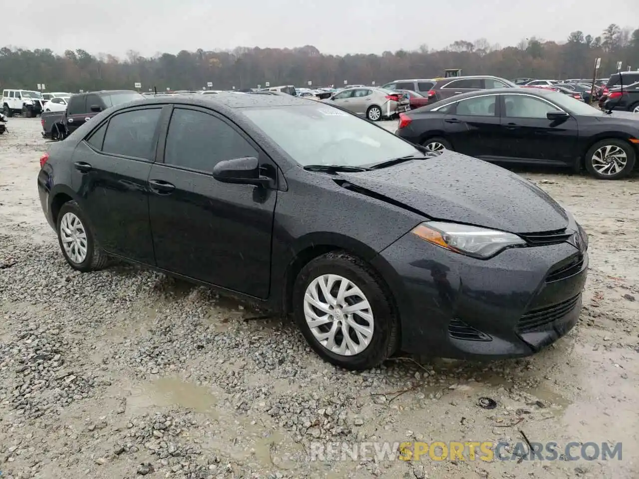 4 Photograph of a damaged car 5YFBURHE7KP877028 TOYOTA COROLLA 2019