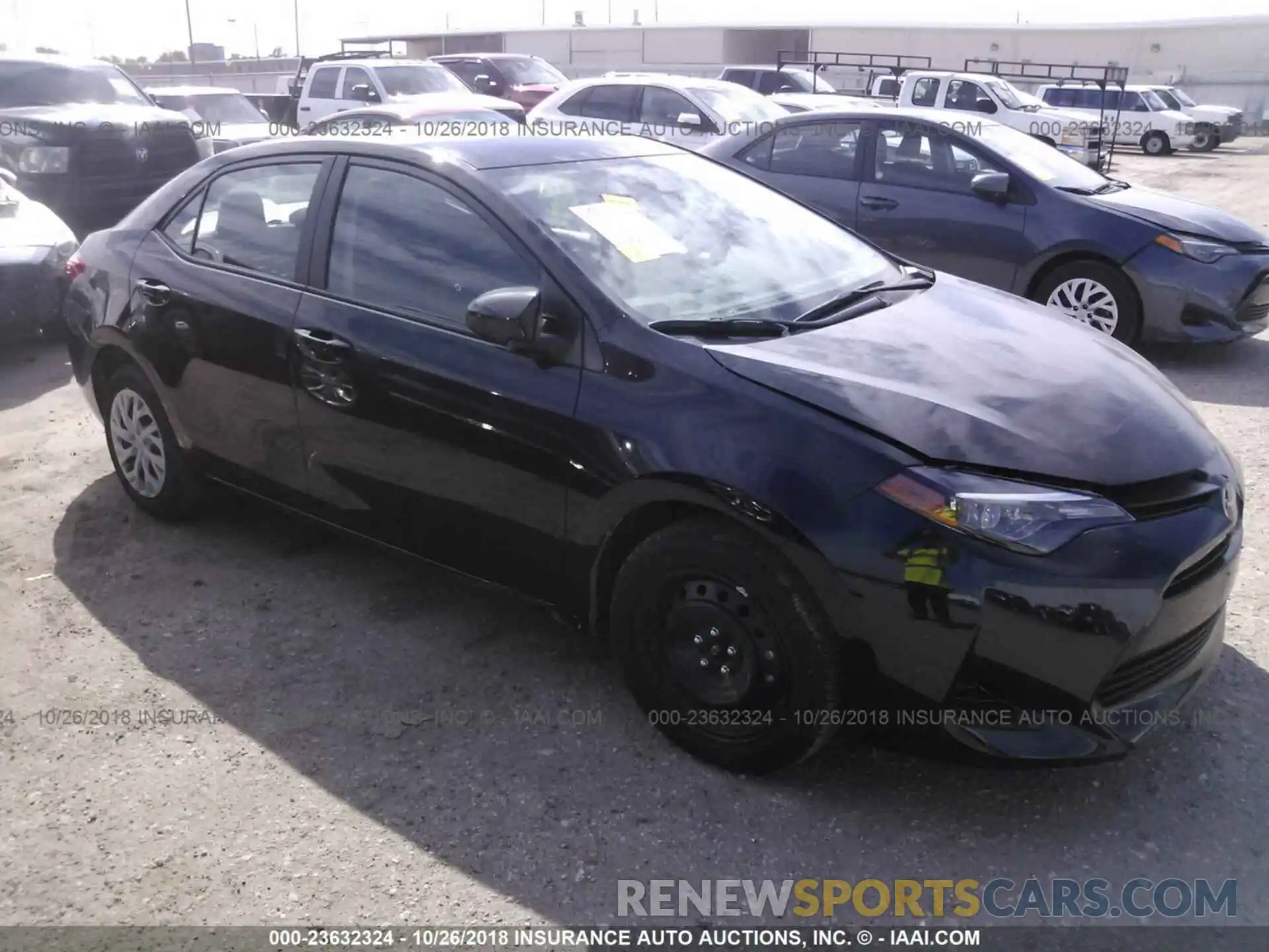 1 Photograph of a damaged car 5YFBURHE7KP877711 Toyota Corolla 2019