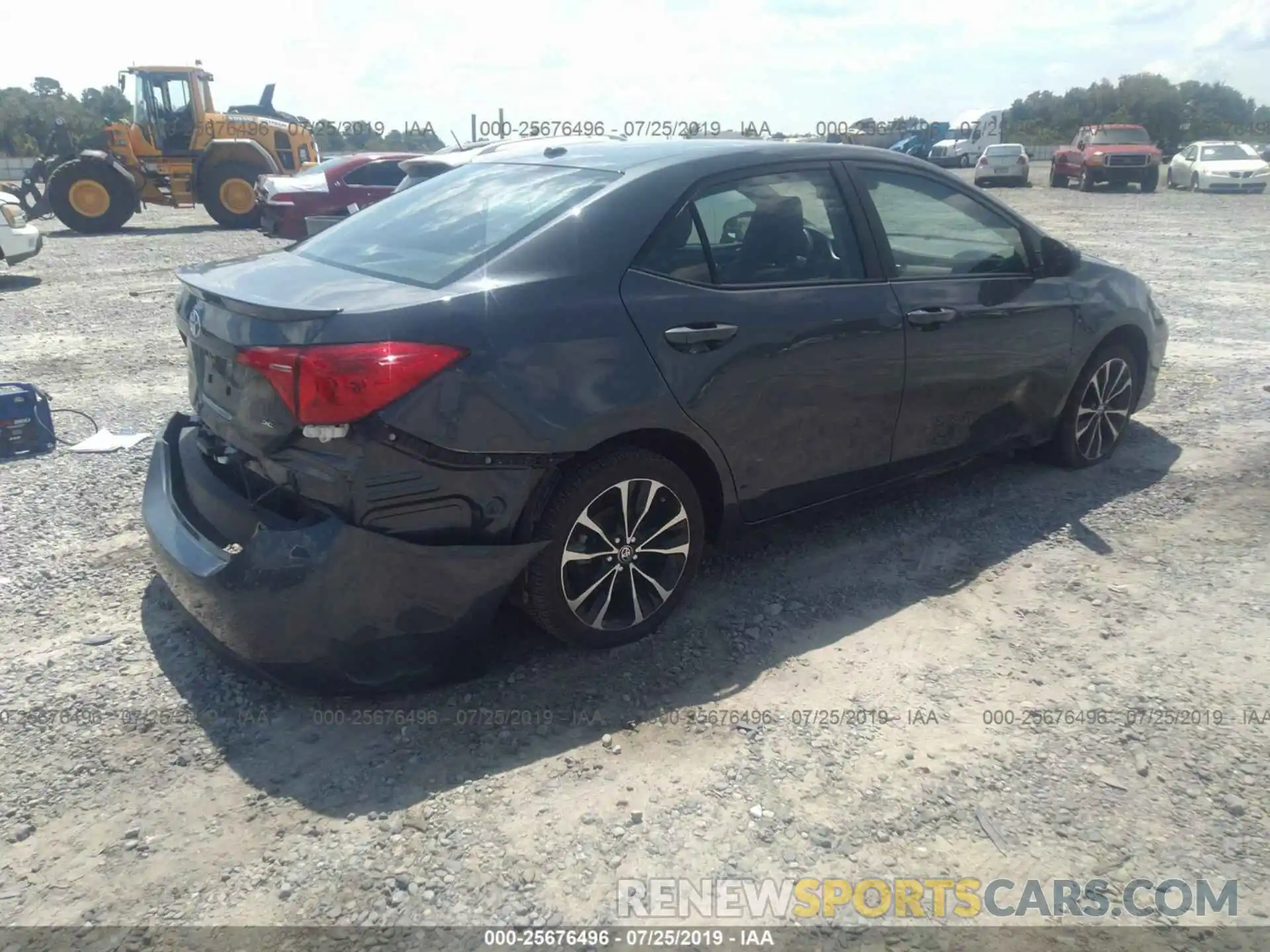 4 Photograph of a damaged car 5YFBURHE7KP877918 TOYOTA COROLLA 2019