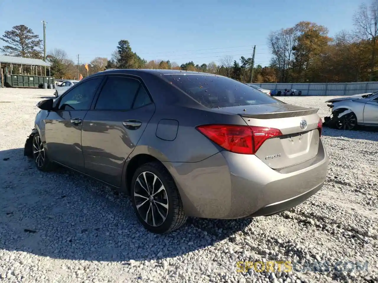 3 Photograph of a damaged car 5YFBURHE7KP879426 TOYOTA COROLLA 2019