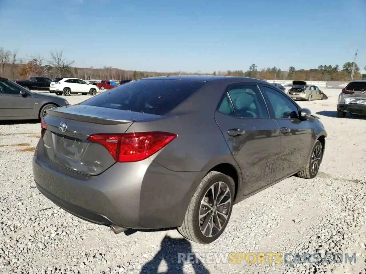 4 Photograph of a damaged car 5YFBURHE7KP879426 TOYOTA COROLLA 2019