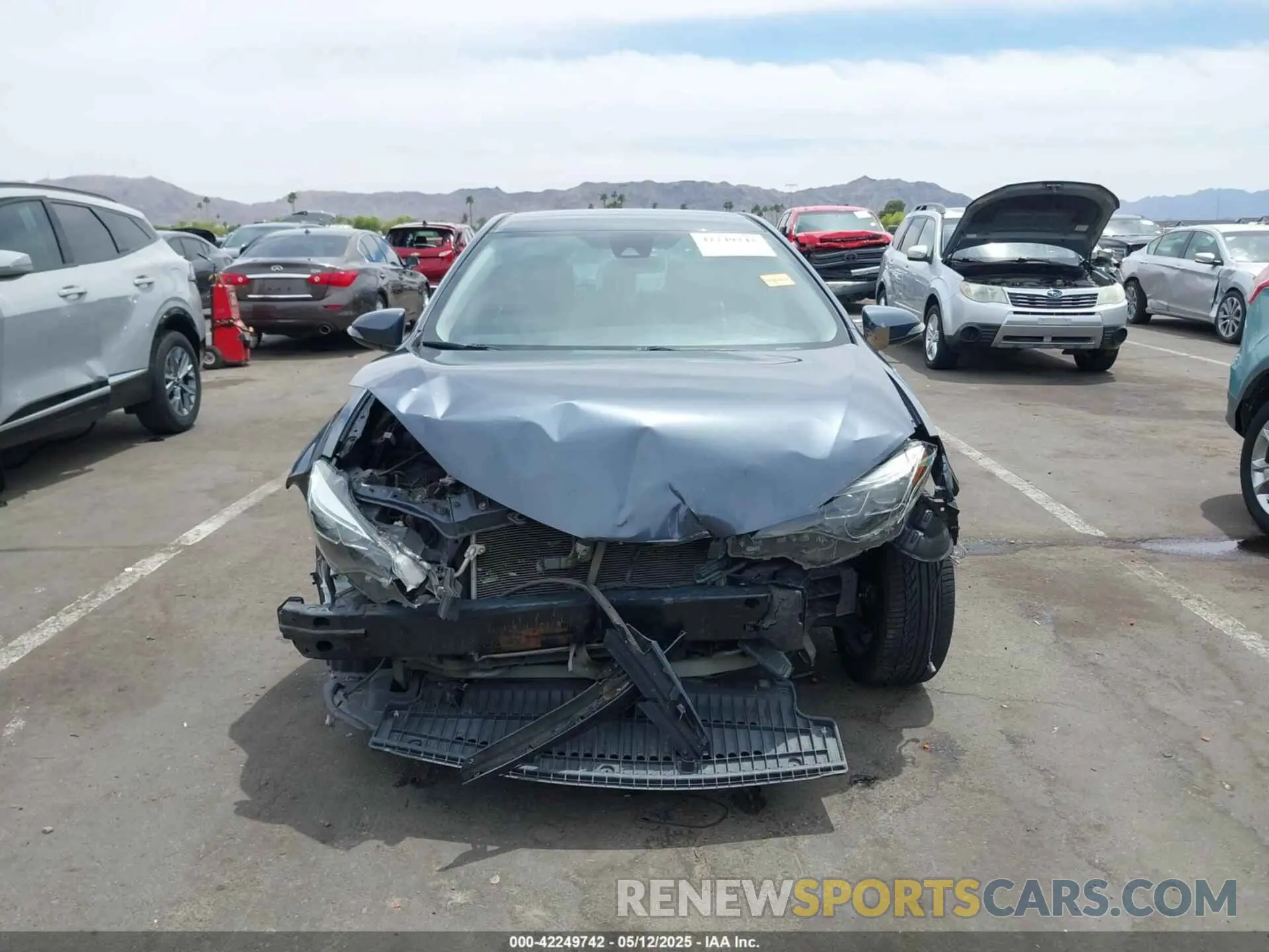 13 Photograph of a damaged car 5YFBURHE7KP879801 TOYOTA COROLLA 2019