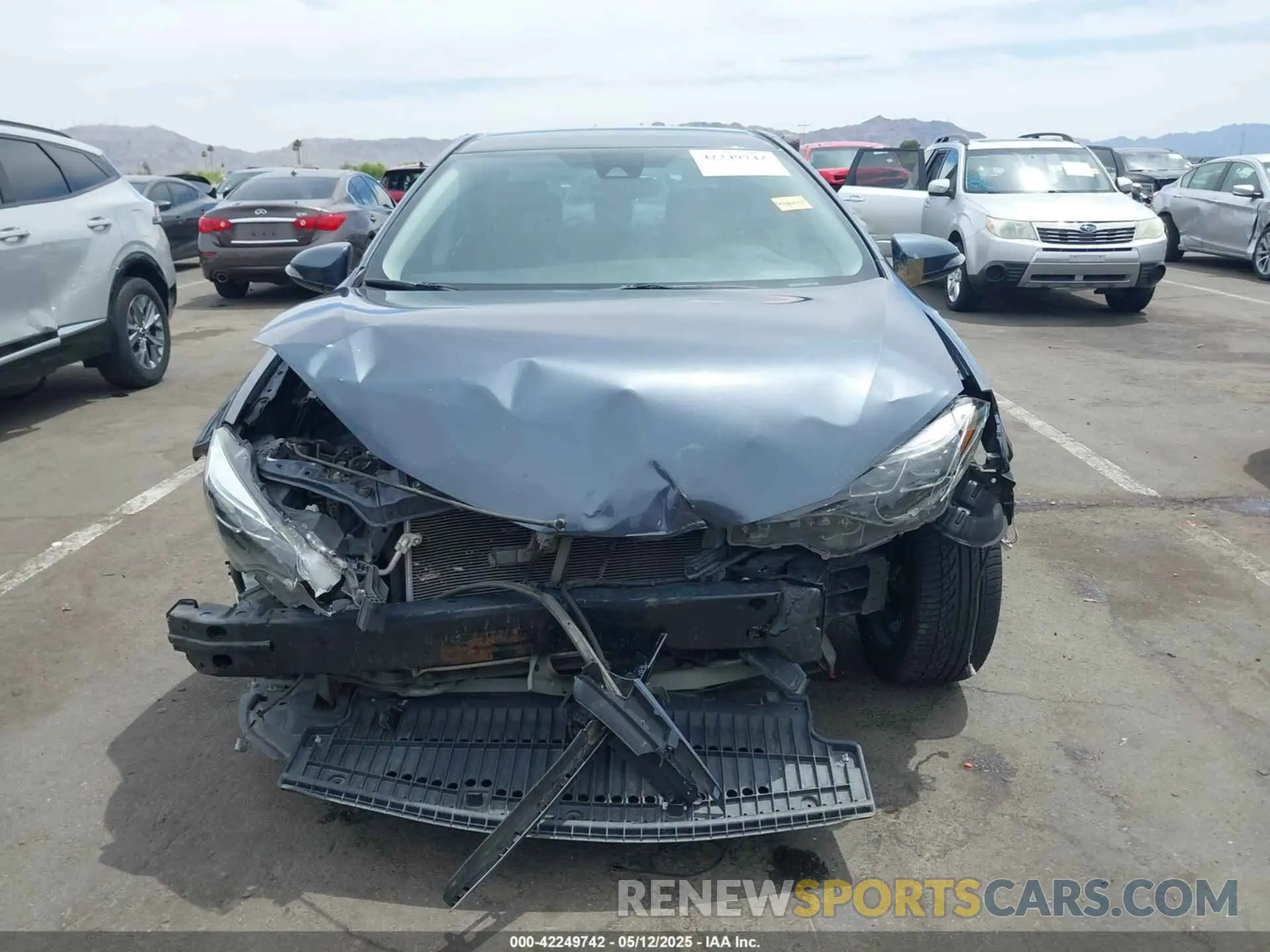 6 Photograph of a damaged car 5YFBURHE7KP879801 TOYOTA COROLLA 2019