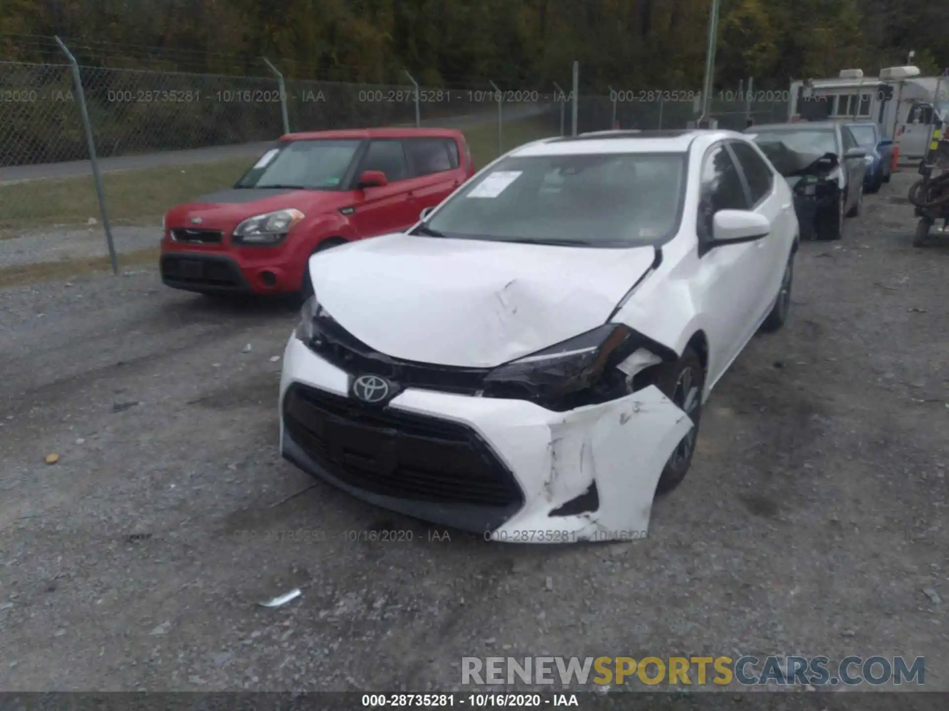 6 Photograph of a damaged car 5YFBURHE7KP883346 TOYOTA COROLLA 2019