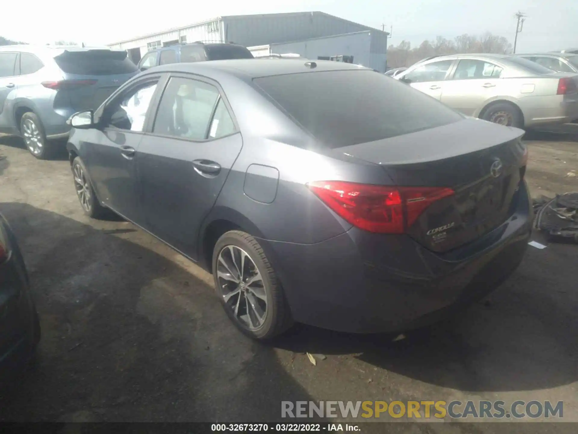 3 Photograph of a damaged car 5YFBURHE7KP885338 TOYOTA COROLLA 2019