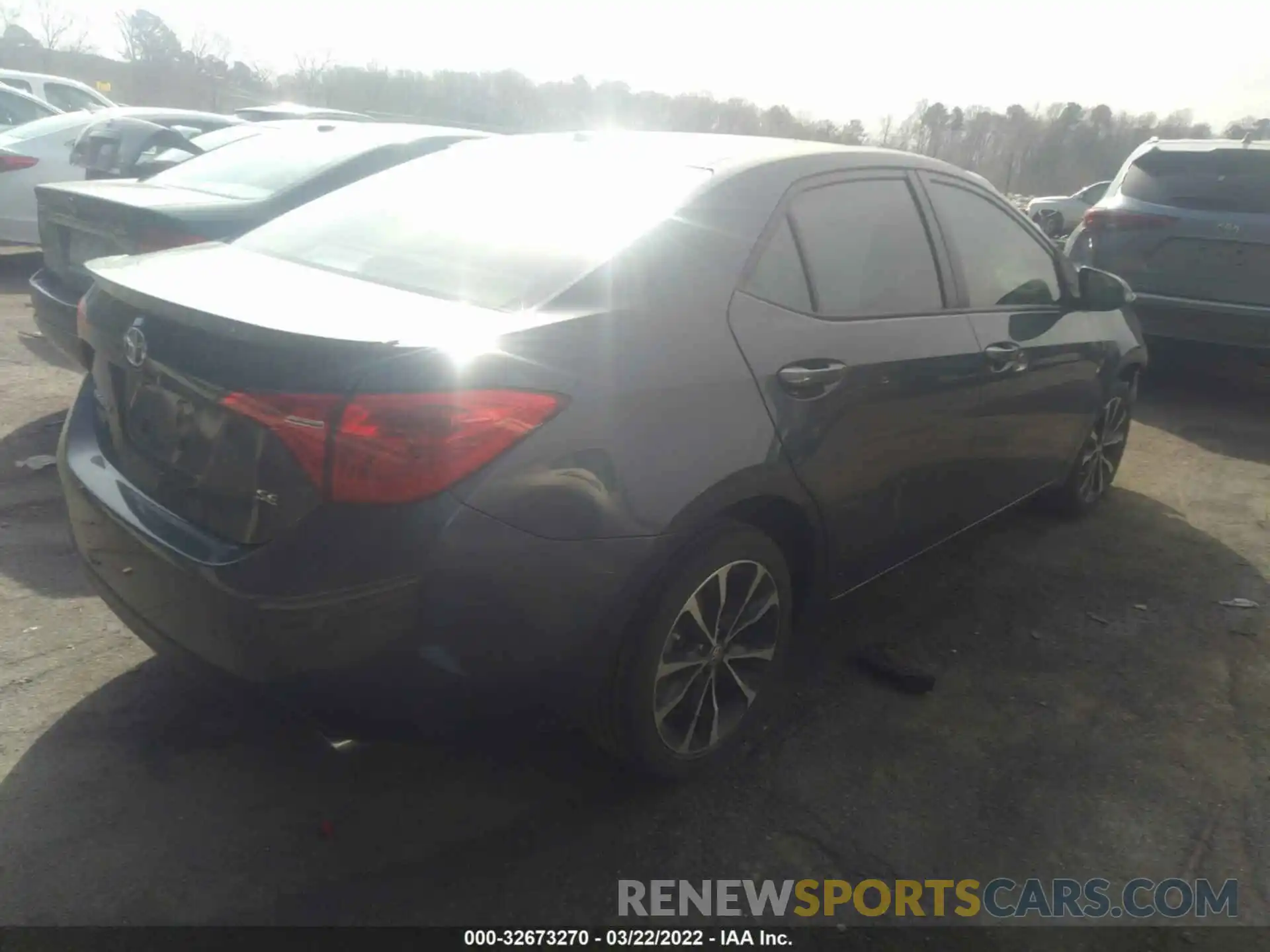 4 Photograph of a damaged car 5YFBURHE7KP885338 TOYOTA COROLLA 2019