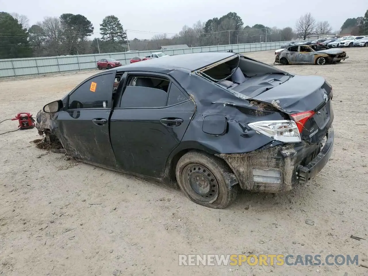 2 Photograph of a damaged car 5YFBURHE7KP887803 TOYOTA COROLLA 2019