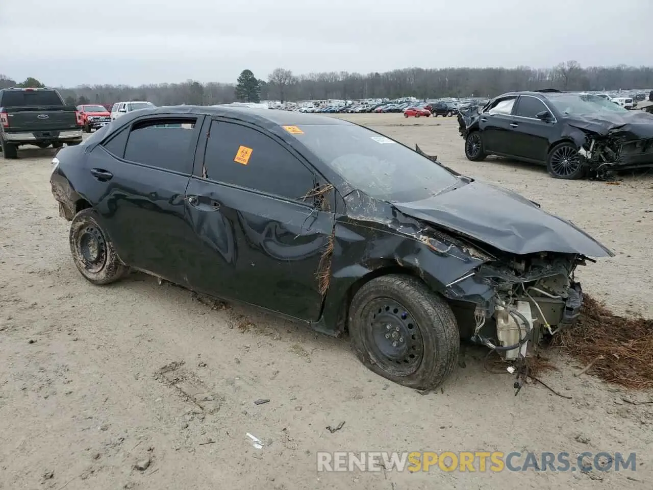 4 Photograph of a damaged car 5YFBURHE7KP887803 TOYOTA COROLLA 2019