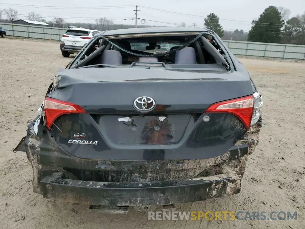 6 Photograph of a damaged car 5YFBURHE7KP887803 TOYOTA COROLLA 2019