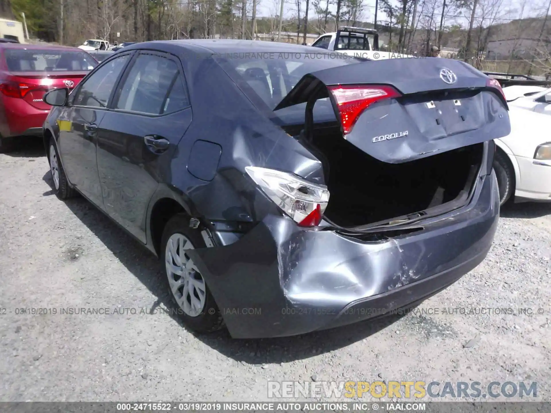 3 Photograph of a damaged car 5YFBURHE7KP889602 TOYOTA COROLLA 2019