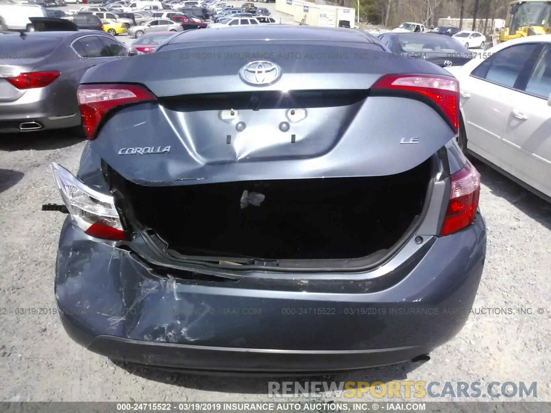 6 Photograph of a damaged car 5YFBURHE7KP889602 TOYOTA COROLLA 2019