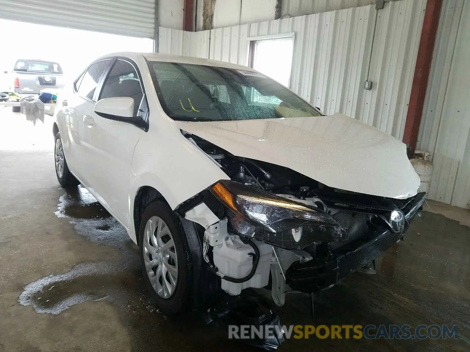 1 Photograph of a damaged car 5YFBURHE7KP891205 TOYOTA COROLLA 2019