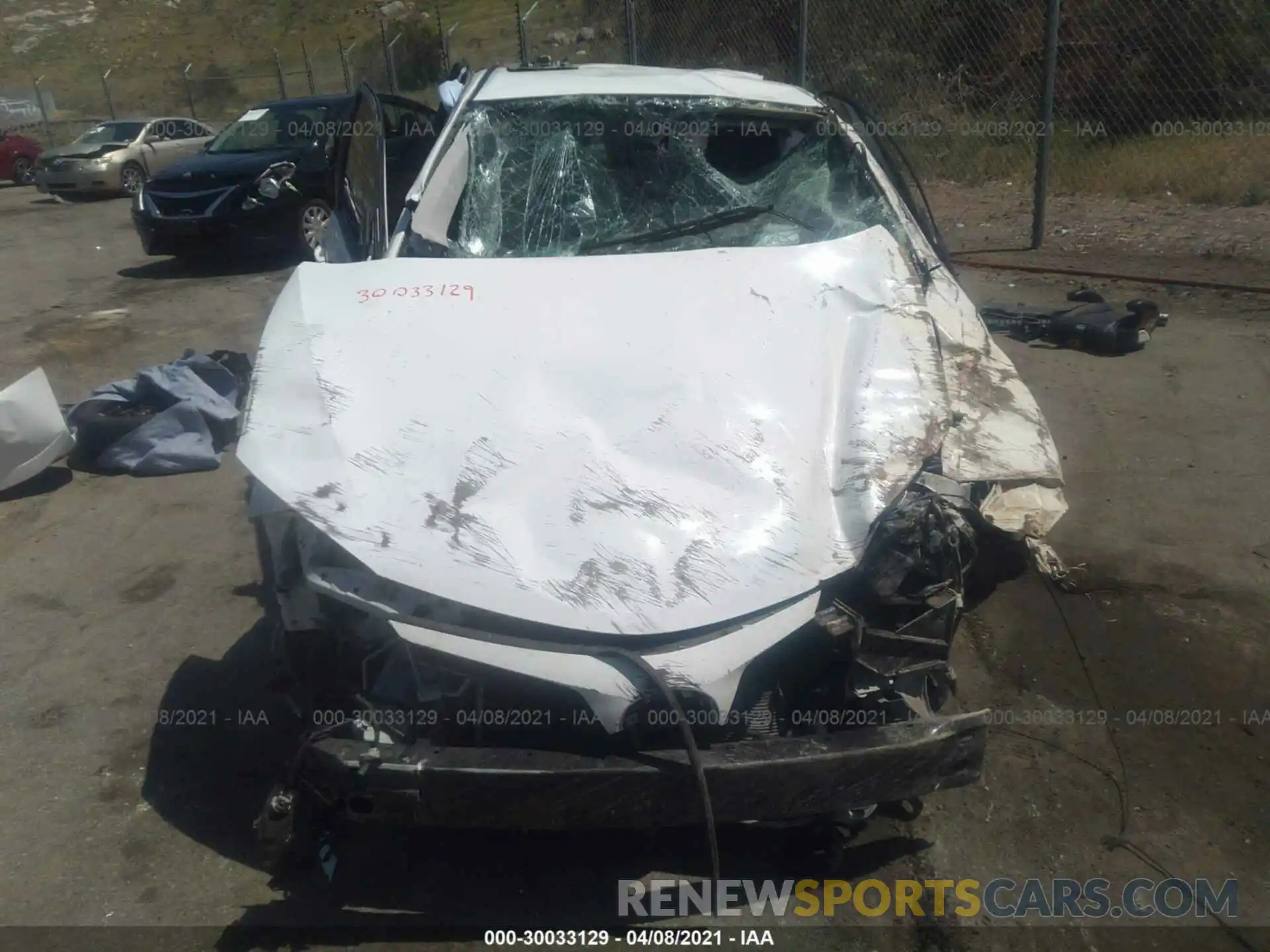 6 Photograph of a damaged car 5YFBURHE7KP894752 TOYOTA COROLLA 2019