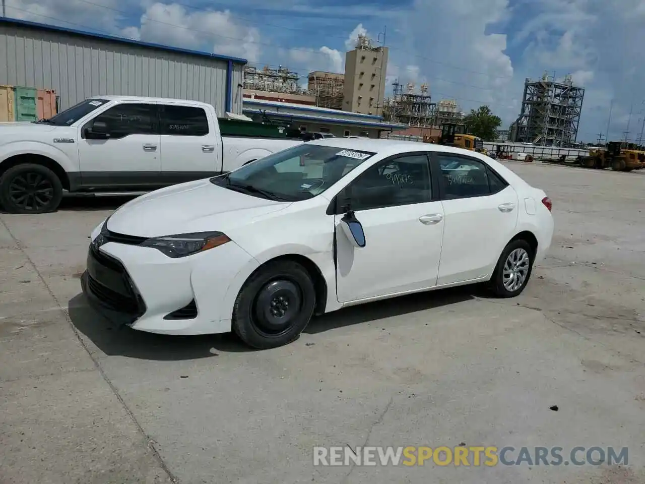 9 Photograph of a damaged car 5YFBURHE7KP895013 TOYOTA COROLLA 2019