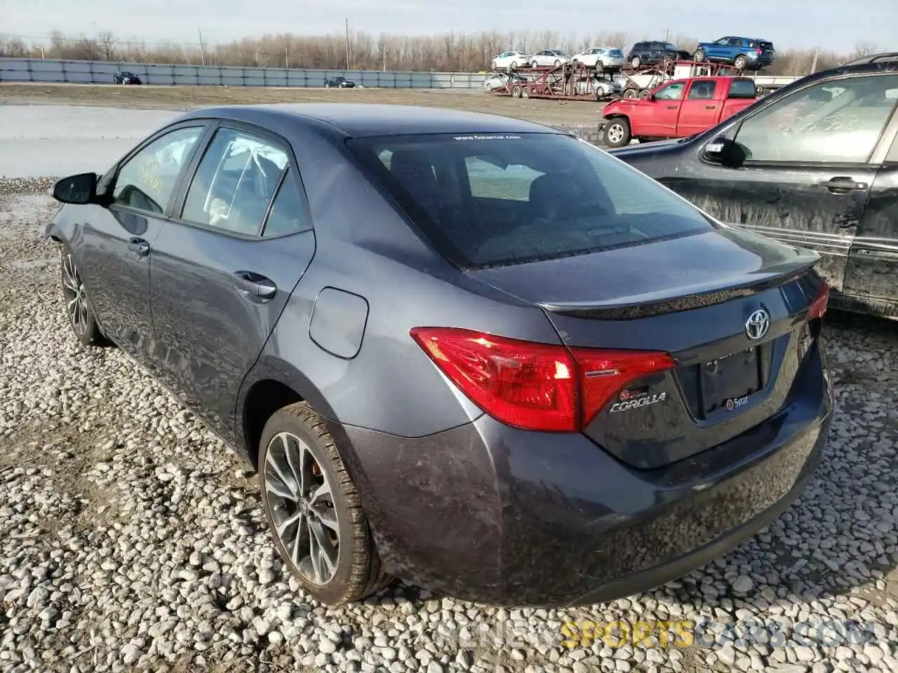 3 Photograph of a damaged car 5YFBURHE7KP895545 TOYOTA COROLLA 2019