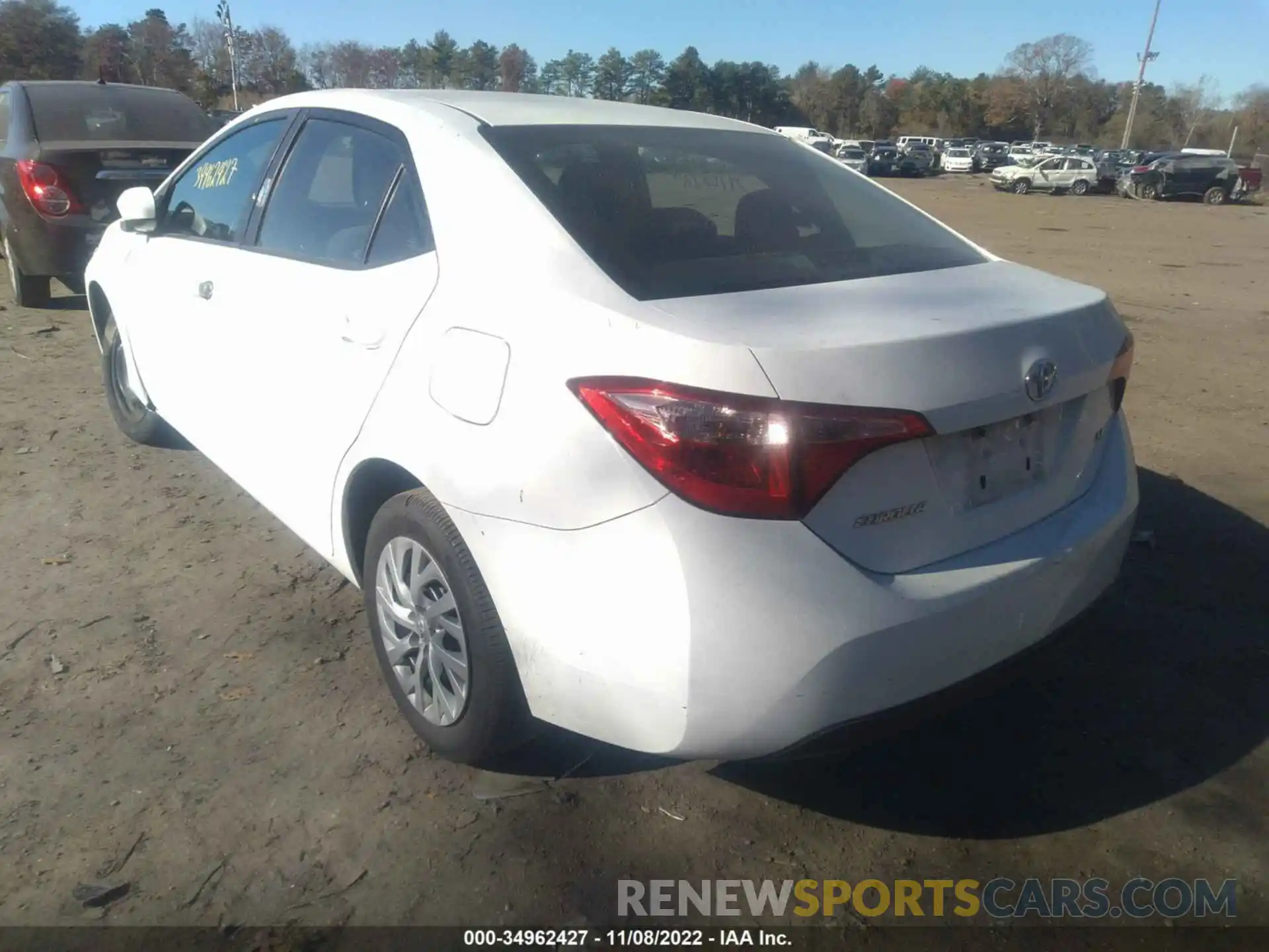 3 Photograph of a damaged car 5YFBURHE7KP896324 TOYOTA COROLLA 2019