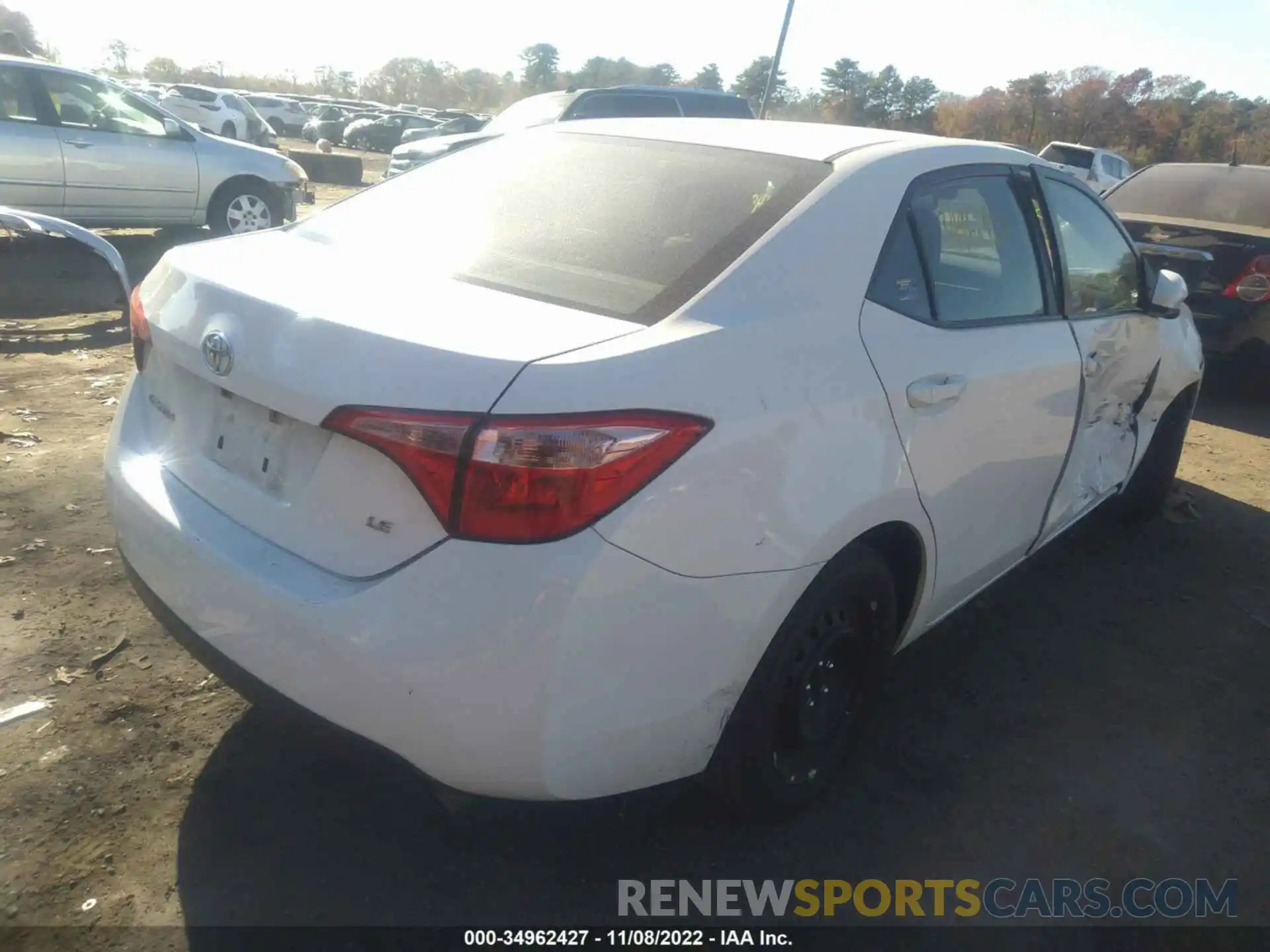 4 Photograph of a damaged car 5YFBURHE7KP896324 TOYOTA COROLLA 2019