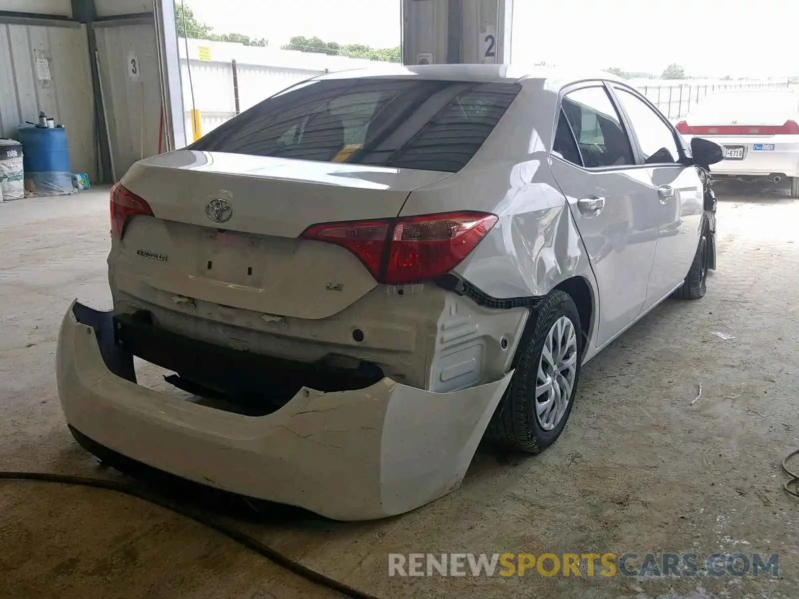 4 Photograph of a damaged car 5YFBURHE7KP897280 TOYOTA COROLLA 2019