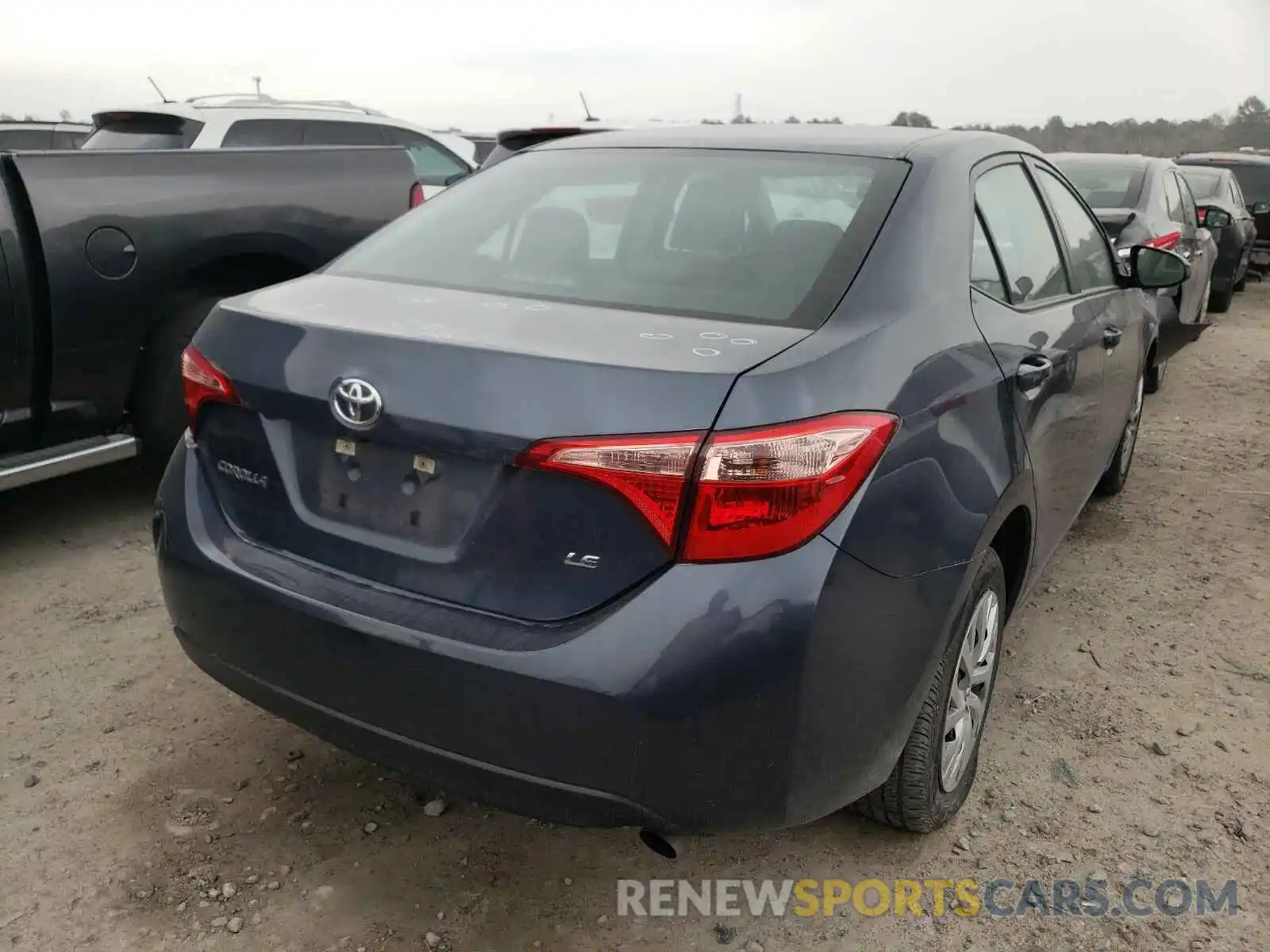 4 Photograph of a damaged car 5YFBURHE7KP897831 TOYOTA COROLLA 2019