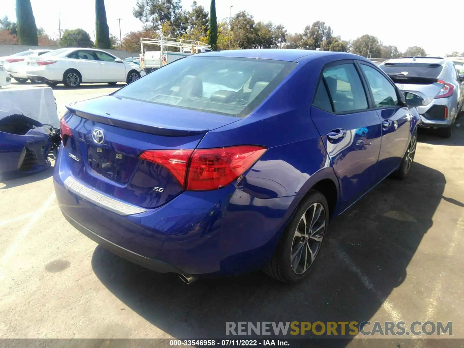 4 Photograph of a damaged car 5YFBURHE7KP898235 TOYOTA COROLLA 2019