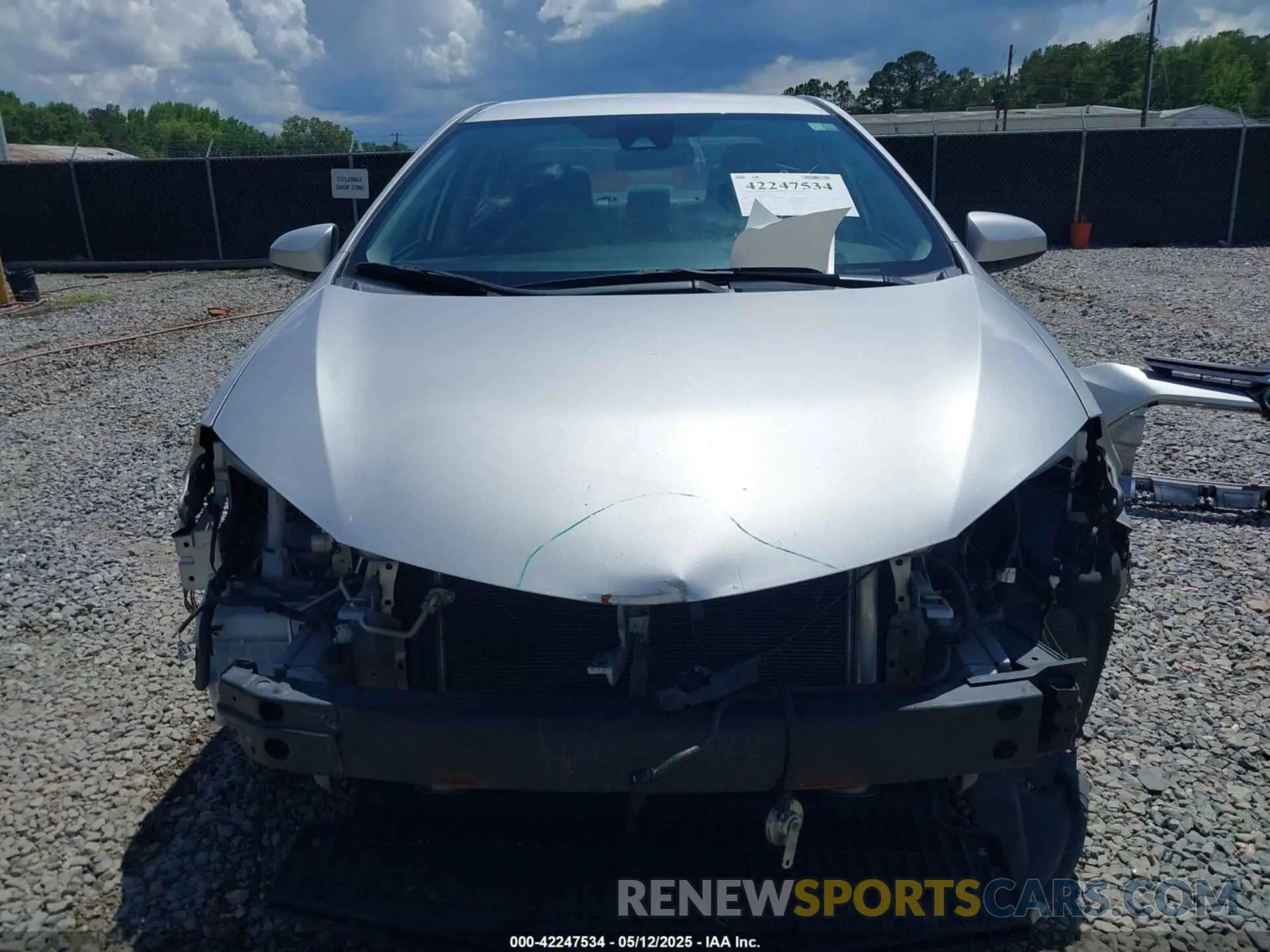 13 Photograph of a damaged car 5YFBURHE7KP898929 TOYOTA COROLLA 2019