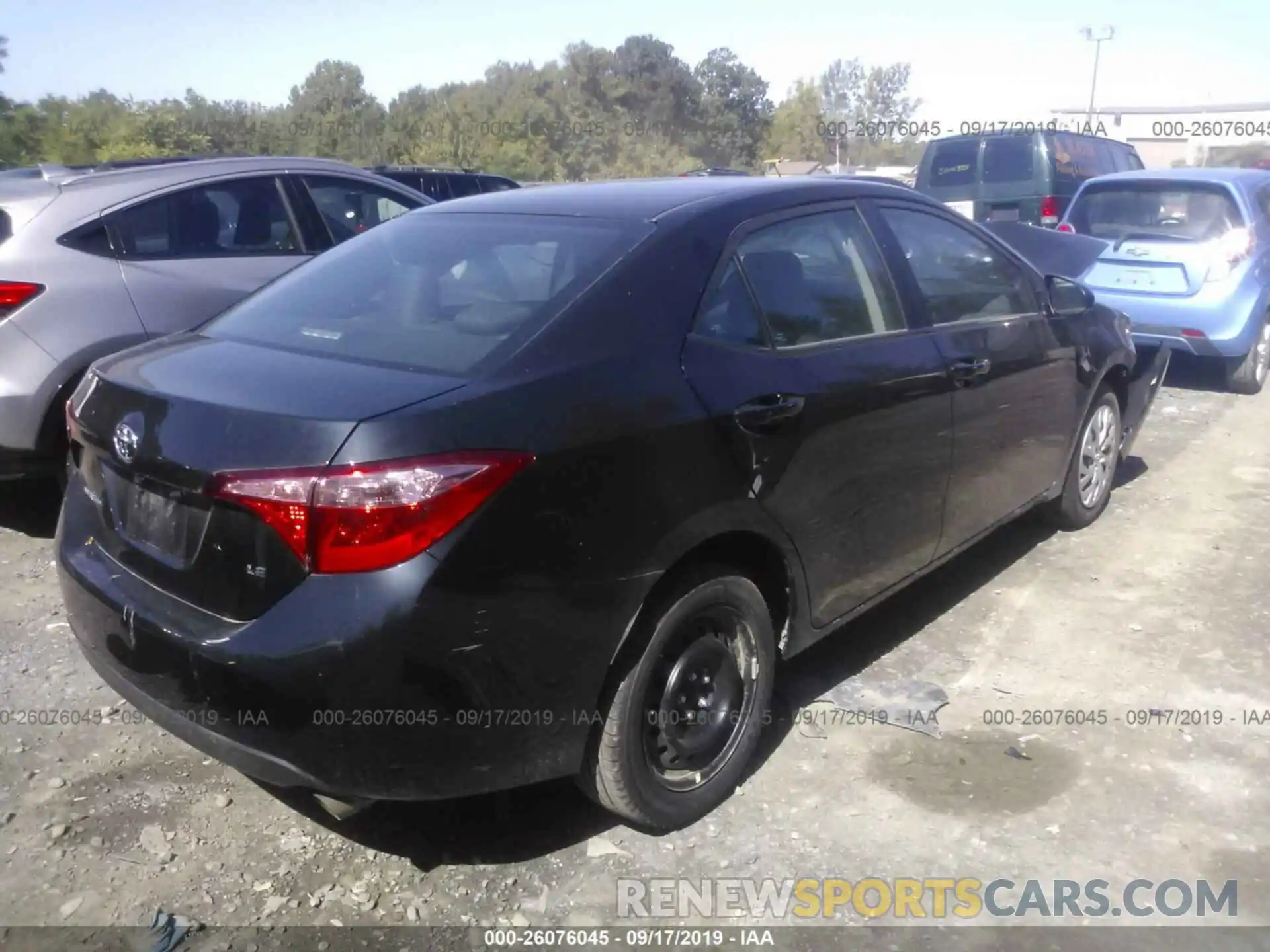 4 Photograph of a damaged car 5YFBURHE7KP899157 TOYOTA COROLLA 2019