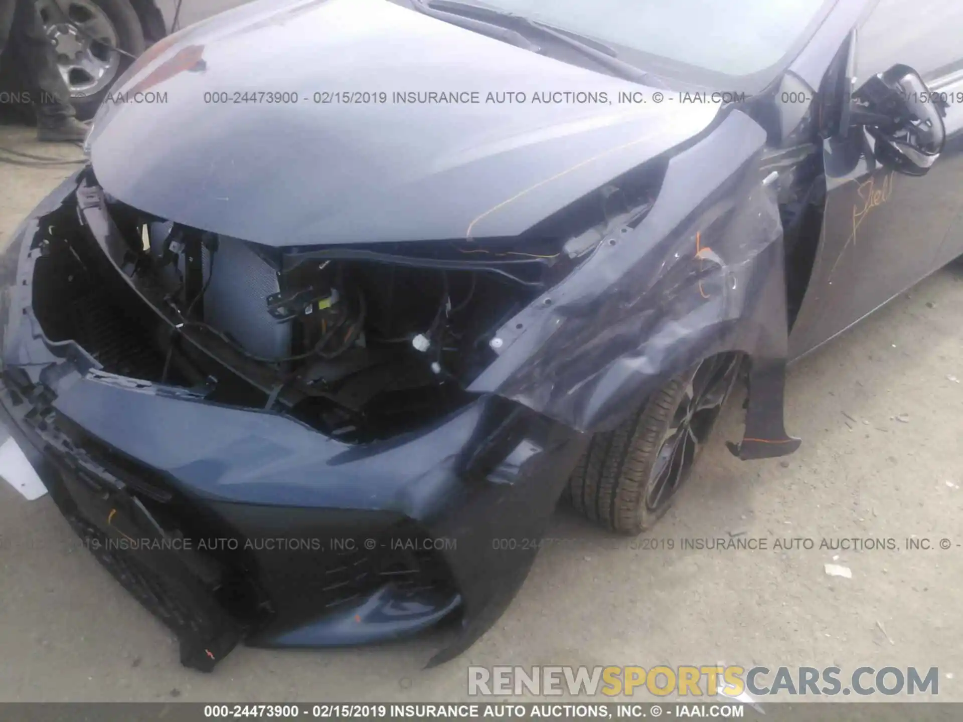 6 Photograph of a damaged car 5YFBURHE7KP901909 TOYOTA COROLLA 2019