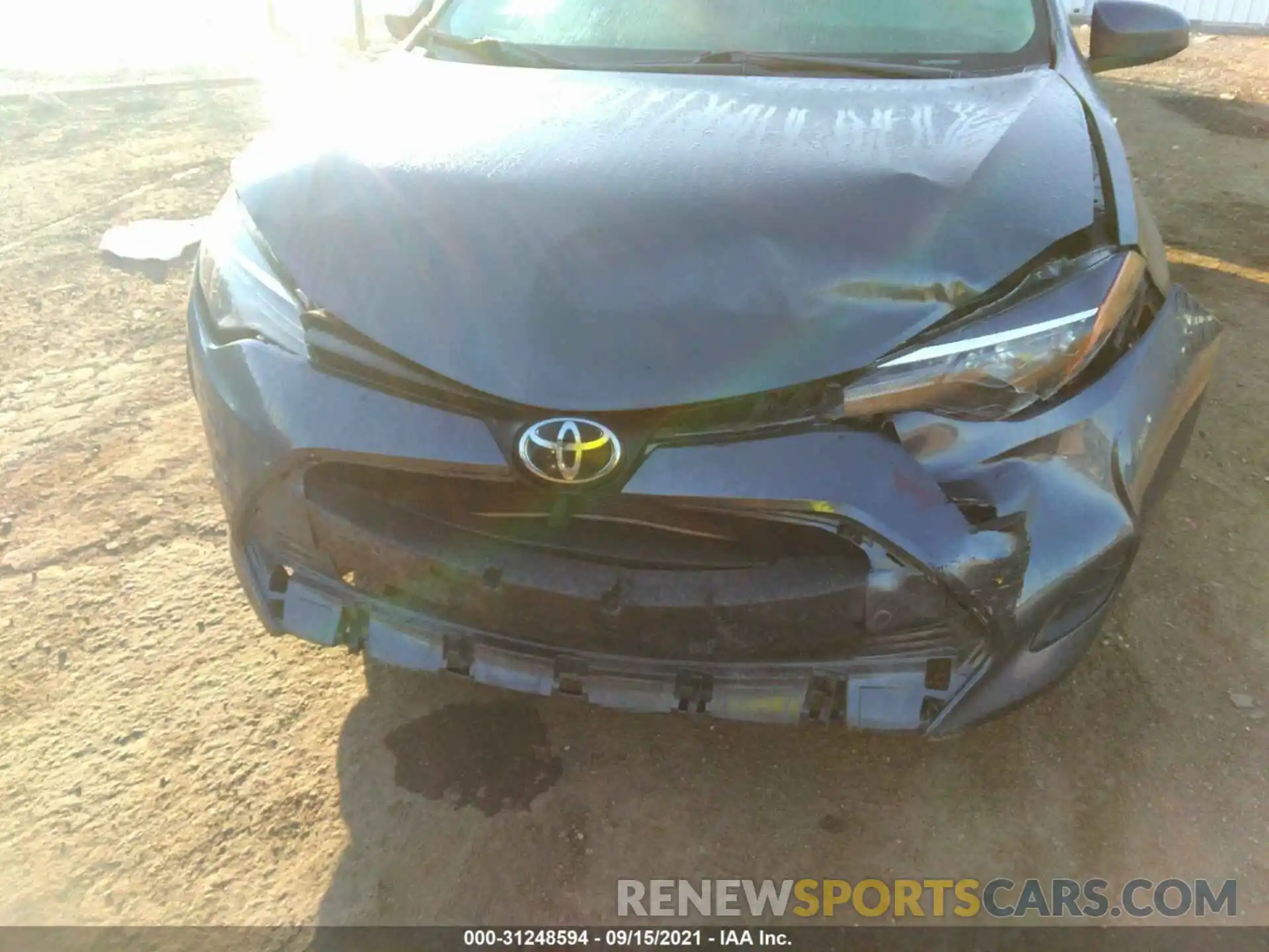 6 Photograph of a damaged car 5YFBURHE7KP902932 TOYOTA COROLLA 2019