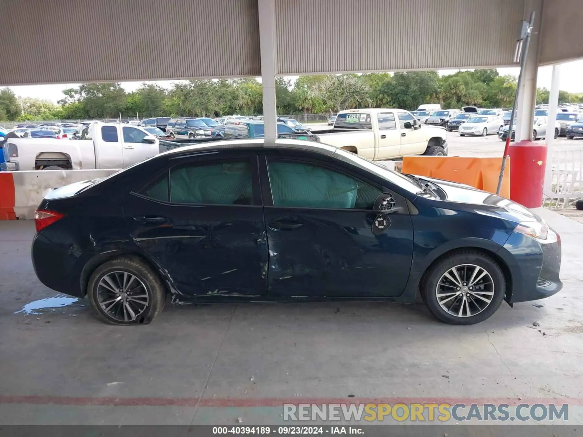 13 Photograph of a damaged car 5YFBURHE7KP904387 TOYOTA COROLLA 2019