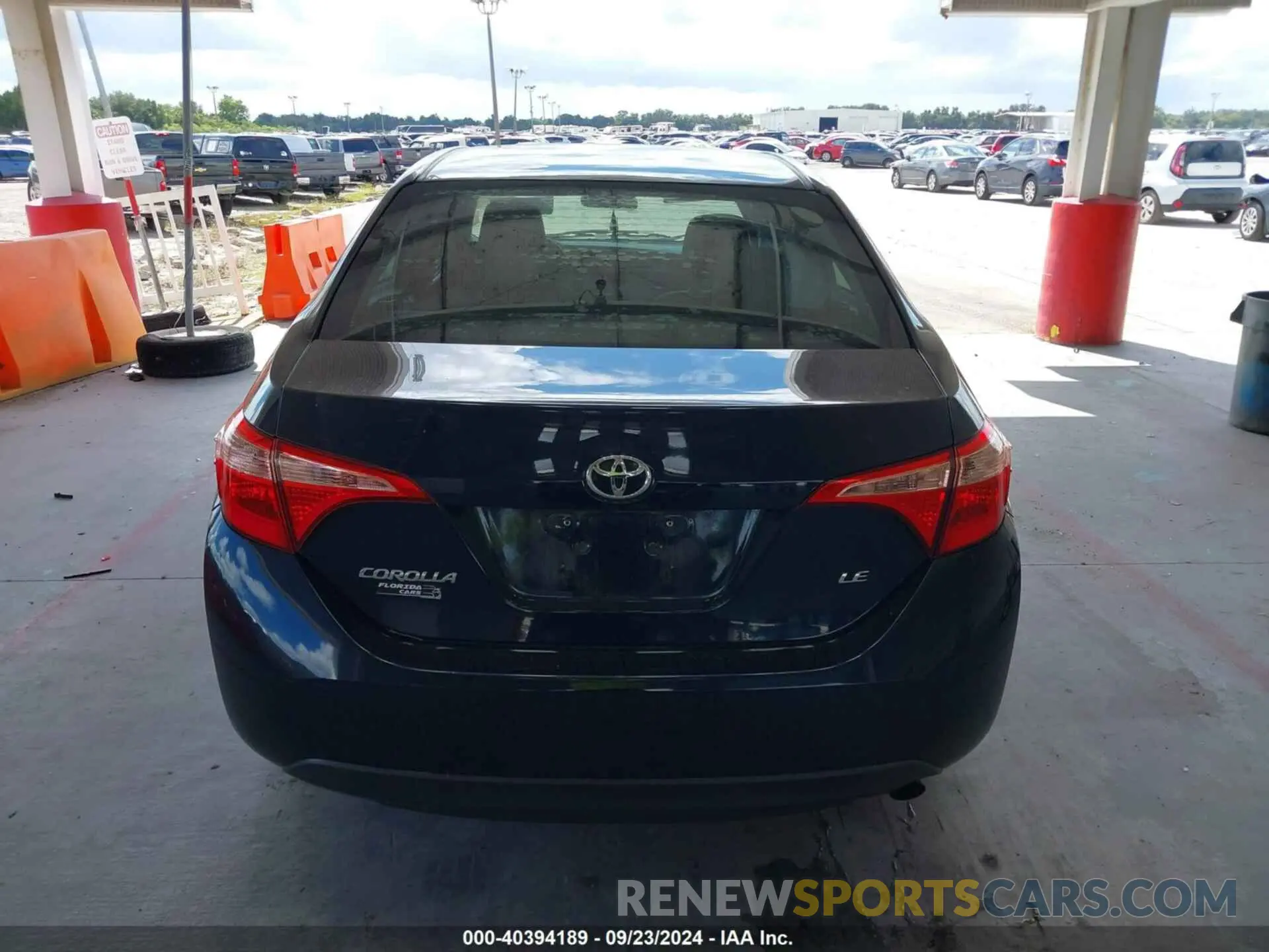 16 Photograph of a damaged car 5YFBURHE7KP904387 TOYOTA COROLLA 2019