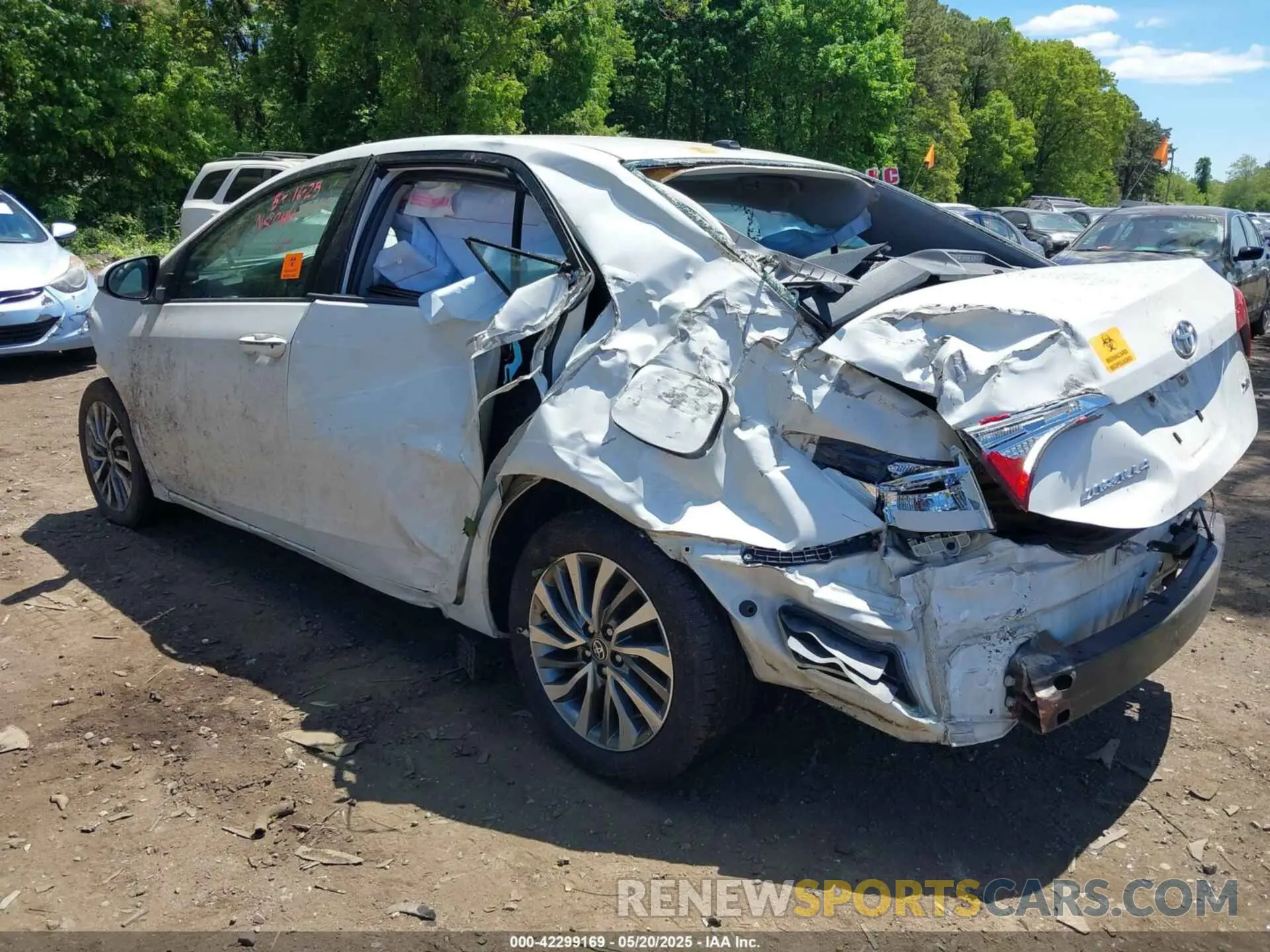 6 Photograph of a damaged car 5YFBURHE7KP904888 TOYOTA COROLLA 2019