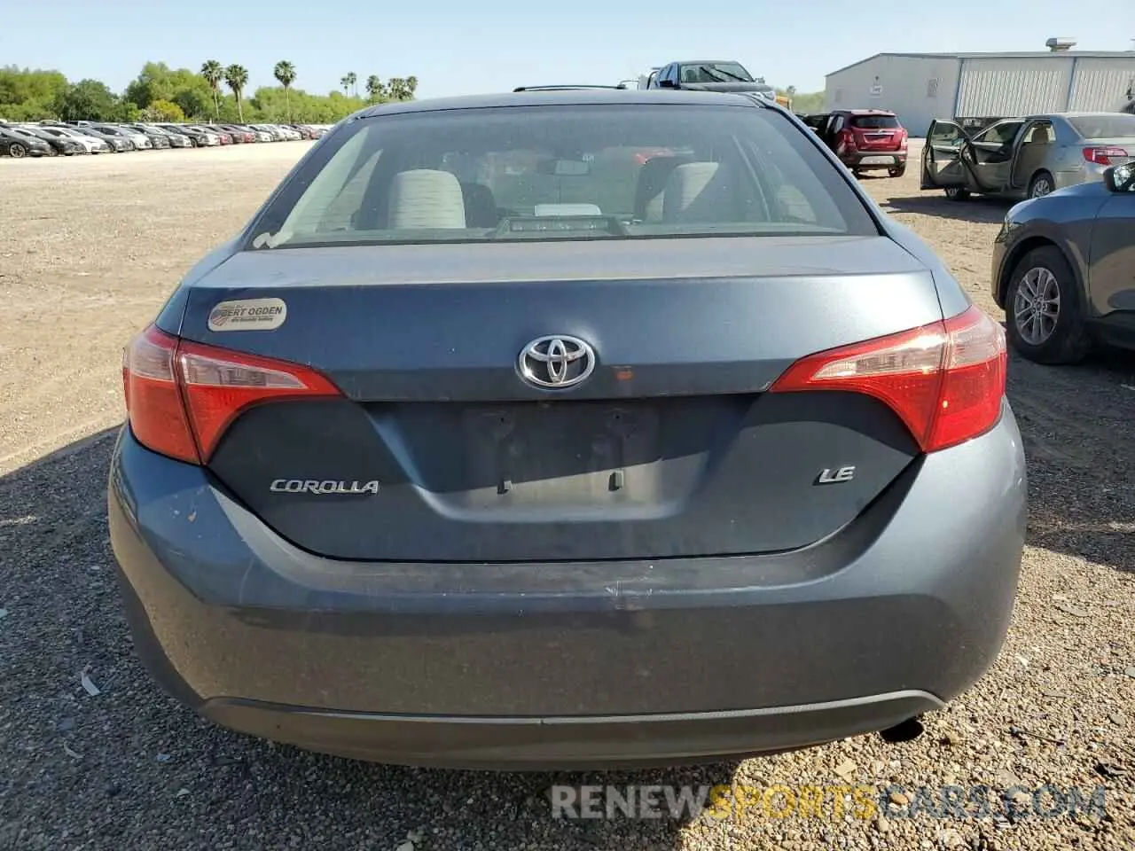 6 Photograph of a damaged car 5YFBURHE7KP907337 TOYOTA COROLLA 2019