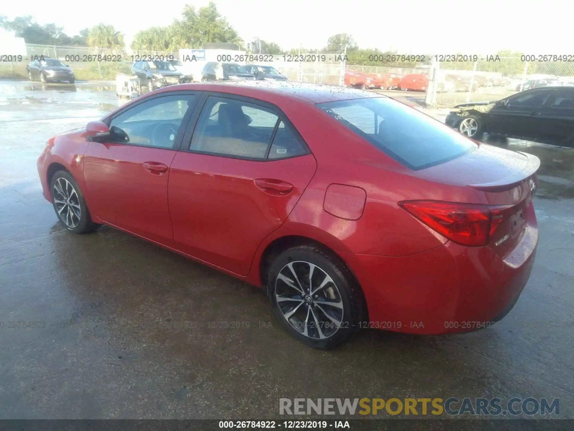 3 Photograph of a damaged car 5YFBURHE7KP910478 TOYOTA COROLLA 2019