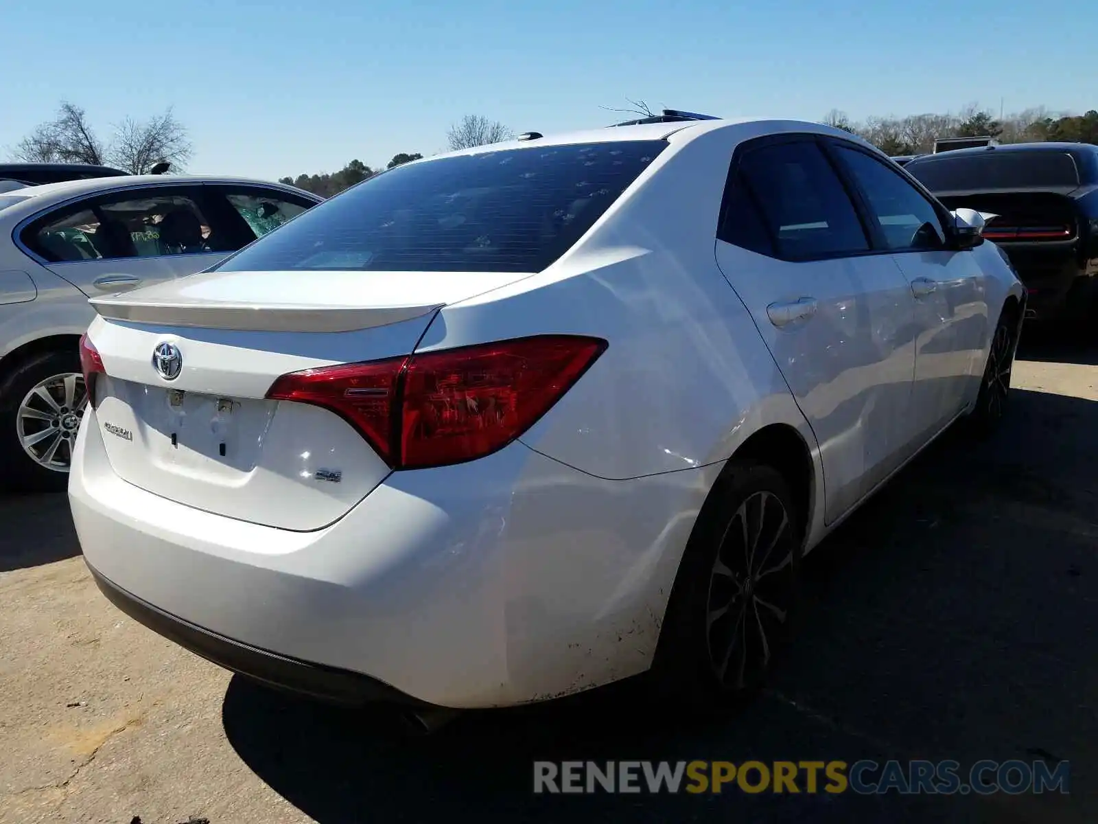 4 Photograph of a damaged car 5YFBURHE7KP911551 TOYOTA COROLLA 2019