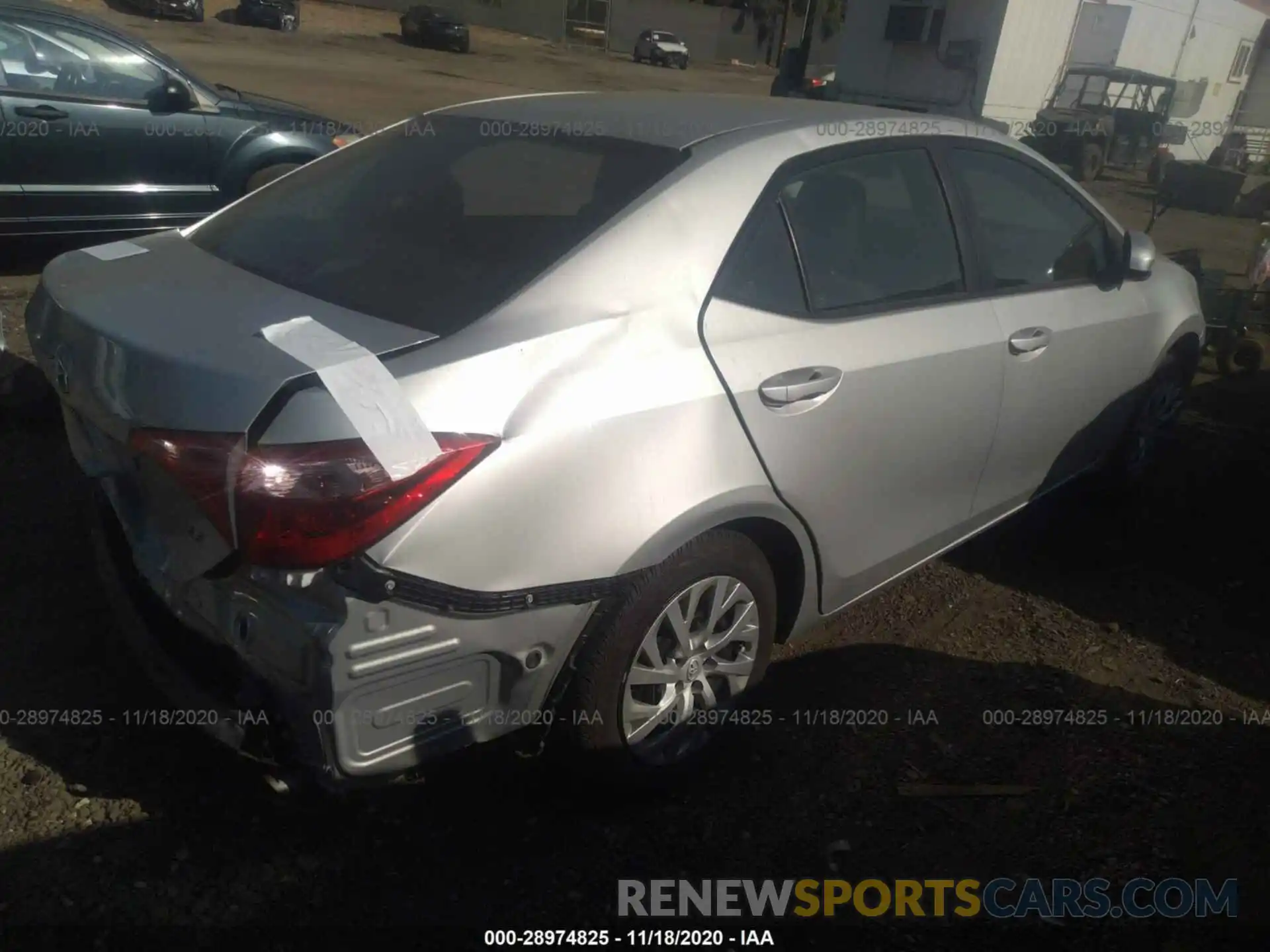 4 Photograph of a damaged car 5YFBURHE7KP911937 TOYOTA COROLLA 2019