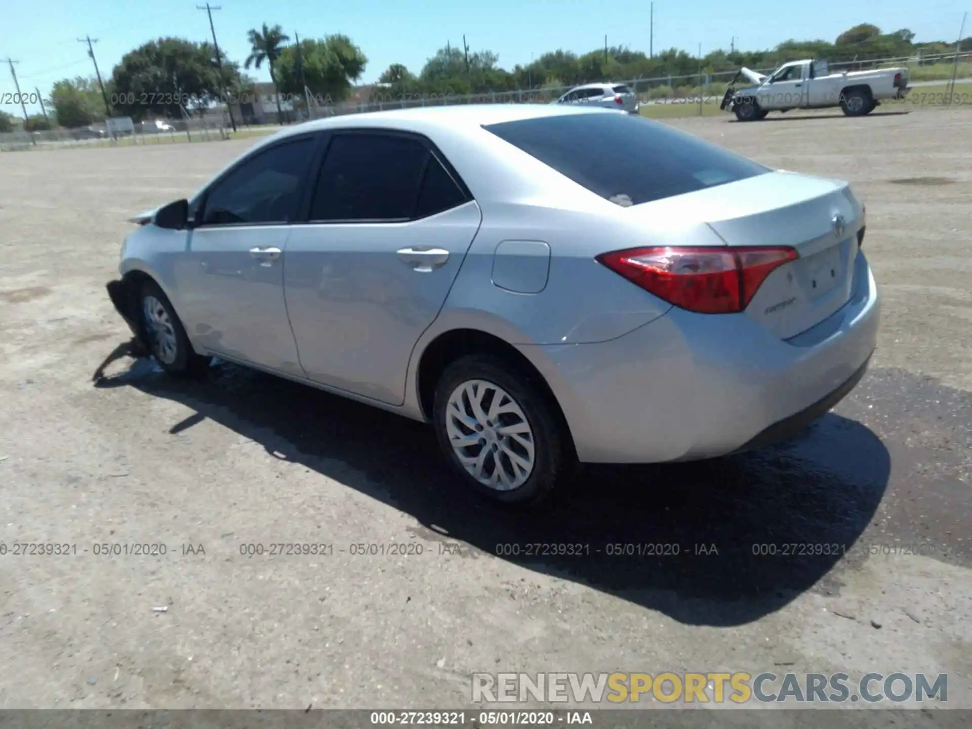 3 Photograph of a damaged car 5YFBURHE7KP916457 TOYOTA COROLLA 2019