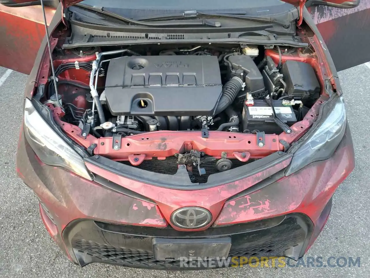 11 Photograph of a damaged car 5YFBURHE7KP916555 TOYOTA COROLLA 2019