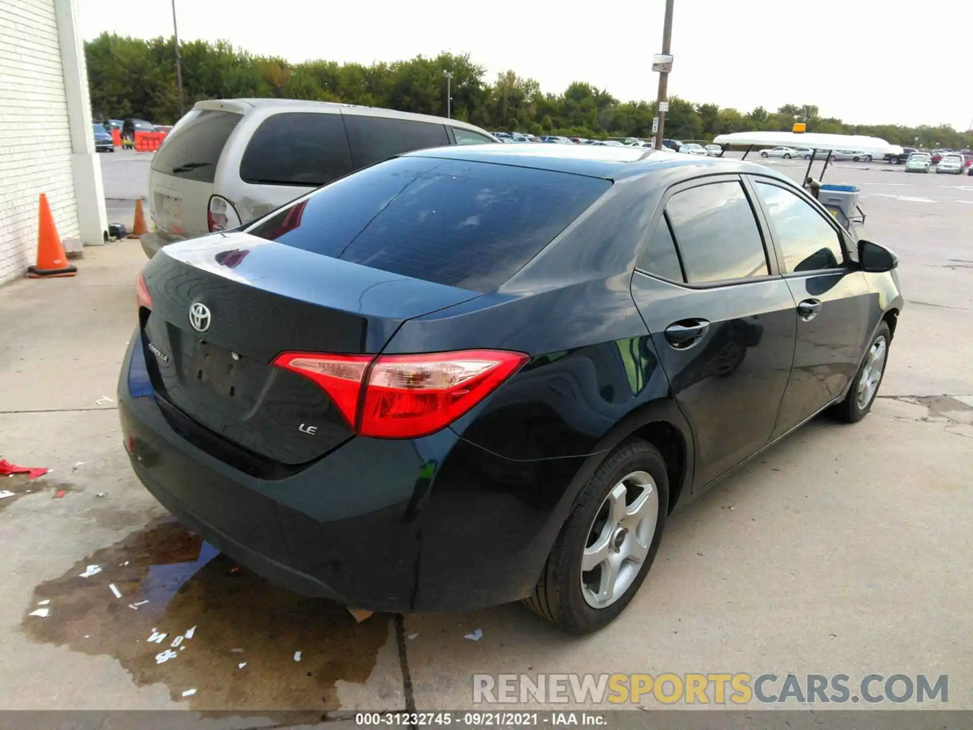 4 Photograph of a damaged car 5YFBURHE7KP916913 TOYOTA COROLLA 2019