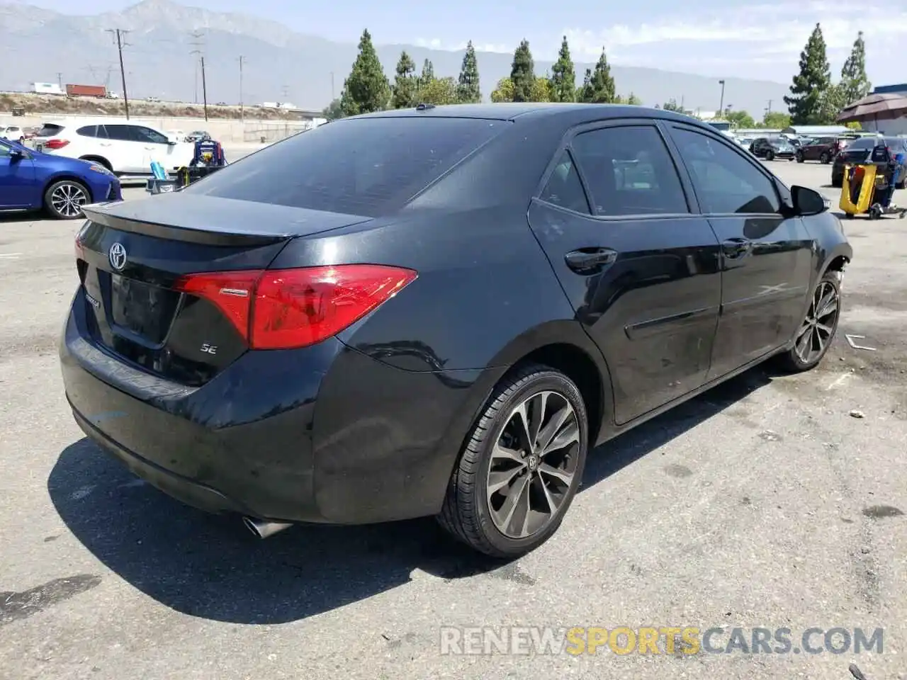 4 Photograph of a damaged car 5YFBURHE7KP919083 TOYOTA COROLLA 2019