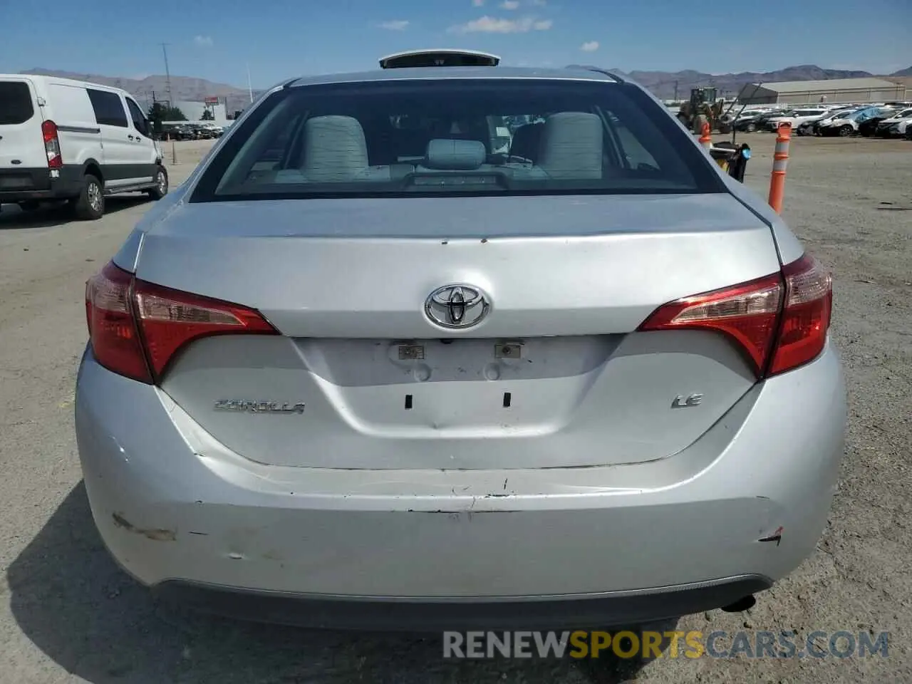 6 Photograph of a damaged car 5YFBURHE7KP919374 TOYOTA COROLLA 2019