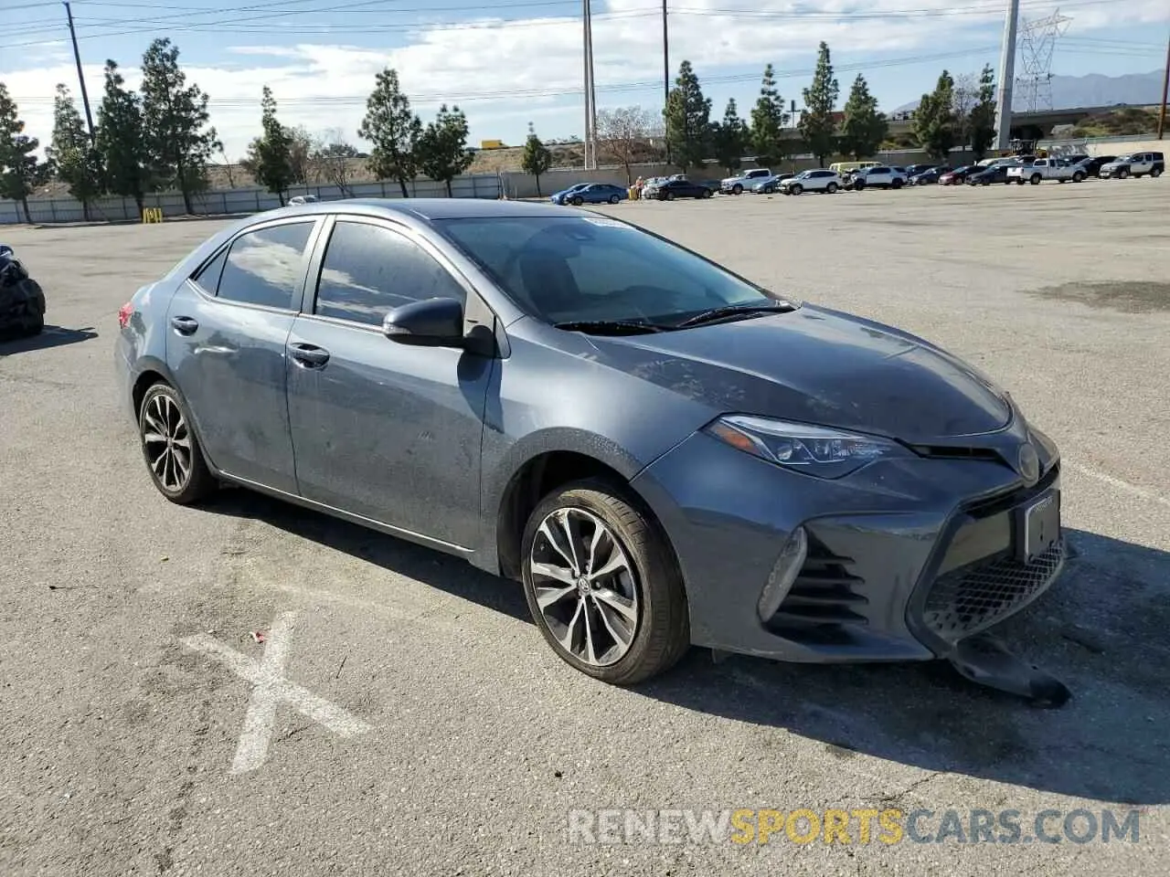 4 Photograph of a damaged car 5YFBURHE7KP919410 TOYOTA COROLLA 2019