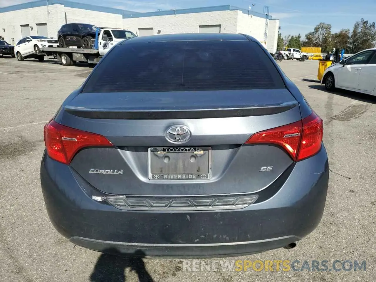 6 Photograph of a damaged car 5YFBURHE7KP919410 TOYOTA COROLLA 2019