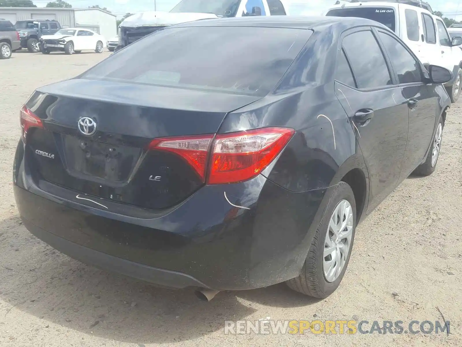 4 Photograph of a damaged car 5YFBURHE7KP923800 TOYOTA COROLLA 2019